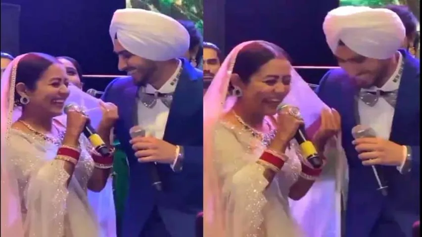 ବିବାହ ପରେ ଏକାଠି ଗୀତ ଗାଇଲେ ରୋହନ୍‌-ନେହା, ଭିଡିଓ ଭାଇରାଲ୍‌