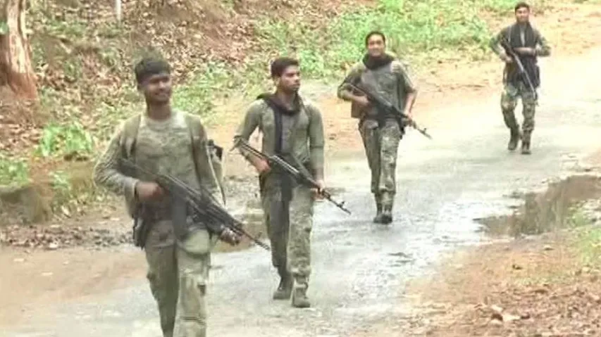 Maoists Gunned Down