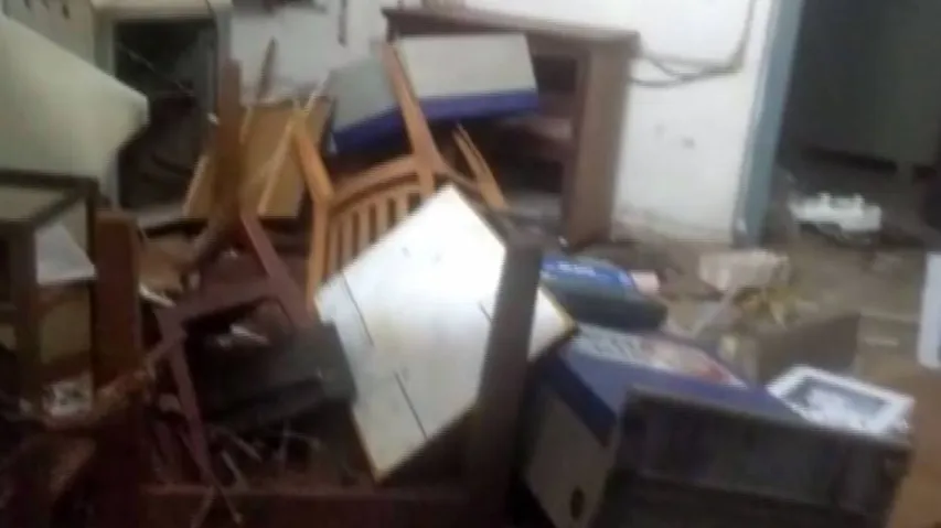 Tension at Bansapani Railway Station