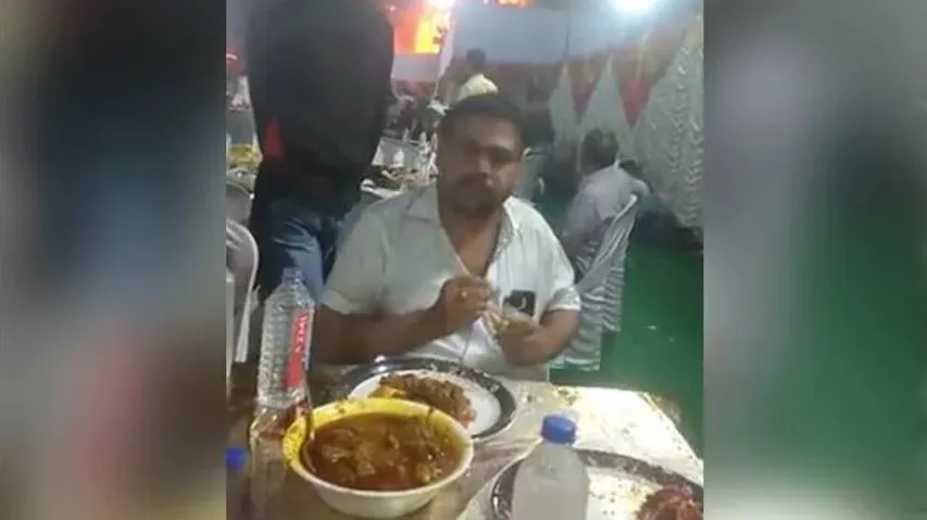 Fire At Wedding Ground