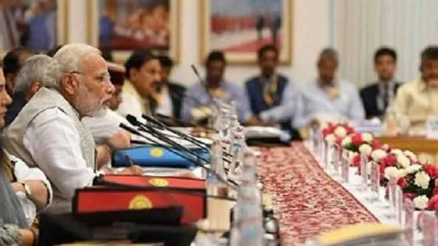 ରାଷ୍ଟ୍ରପତି ଭବନରେ ନୀତି ଆୟୋଗର ବୈଠକ,  ସବ୍‌କା ସାଥ, ସବ୍‌କା ବିକାଶ ମନ୍ତ୍ର ଦେଲେ ମୋଦି