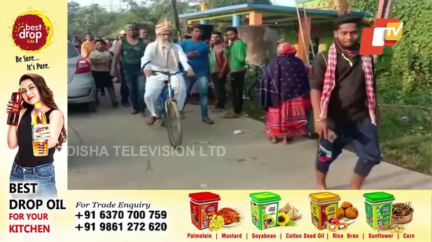 ଢୋଲ ବାଡେଇଲେ, ସାଇକେଲରେ ଗାଁ ବୁଲିଲେ ପ୍ରତାପ ନନା