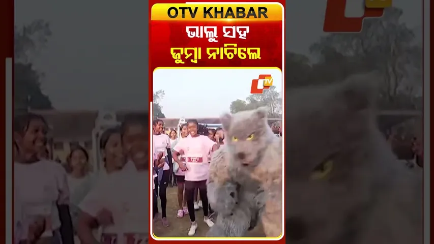 ଭାଲୁ ସହ ମିଚି ଜୁମ୍ବା ନାଚିଲେ ଝୁମିଲେ  #OTVShorts #Bear #Rourkela