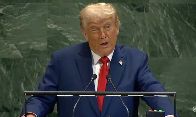 Donald Trump at UNGA