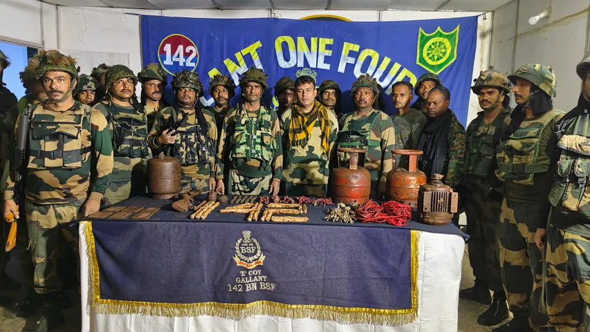 Maoist camp busted in Odisha’s Malkangiri, security forces seize massive arms dump, foil major attack