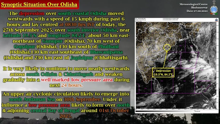 Another low pressure brewing in Bay of Bengal! likely to form around Dussehra