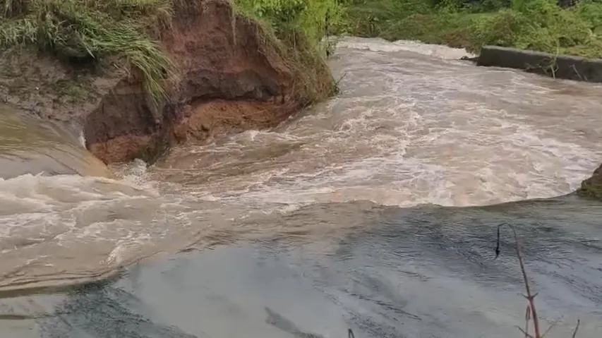 Kalahandi Ret Dam breaches amid heavy rains; southern Odisha faces crop loss as IMD issues red alert