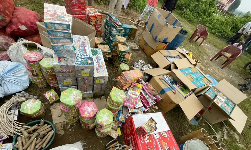 Illegal firecrackers