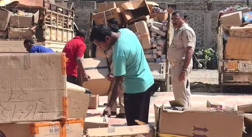 Operation Agni: Firecrackers worth around Rs 1 crore seized in Odisha