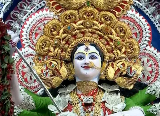 Golden goddess, silver thrones: Odisha’s Twin Cities shine bright this Durga Puja