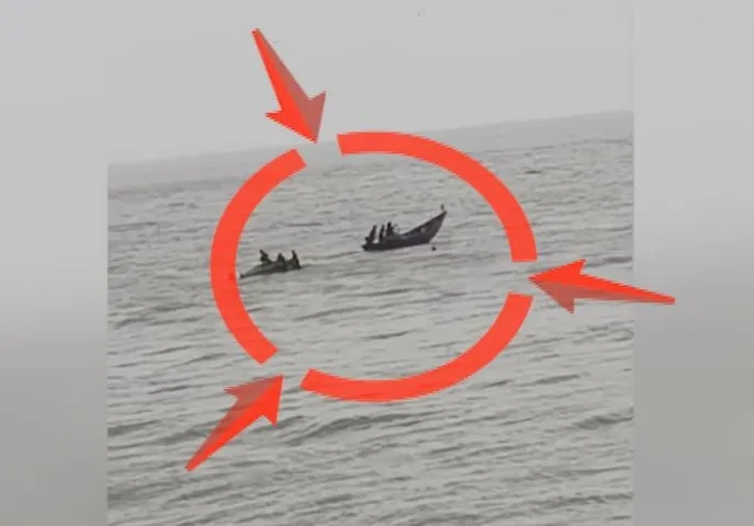 Fishing boat capsizes at Paradip sea mouth, rescue operations underway