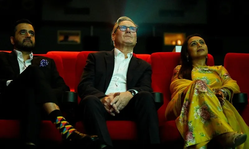 UK PM Starmer visits YRF Studios