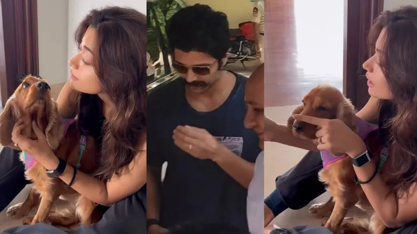 After Vijay Deverakonda, Rashmika Mandanna flaunting her ‘Engagement Ring’! Watch