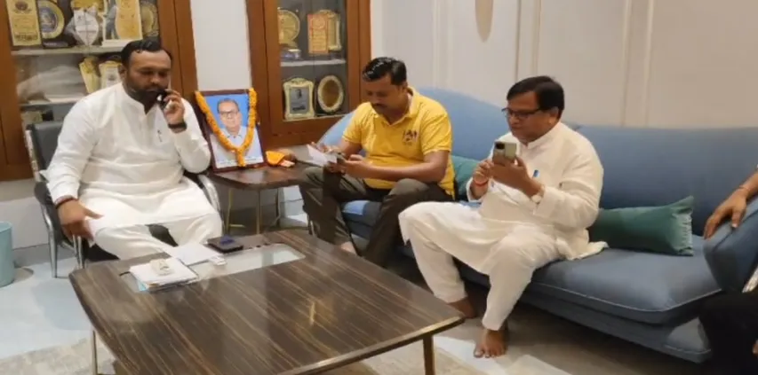 Nuapada bypoll twist: BJD veteran Lambodar Nial meets Jay Dholakia, sparks BJP switch buzz