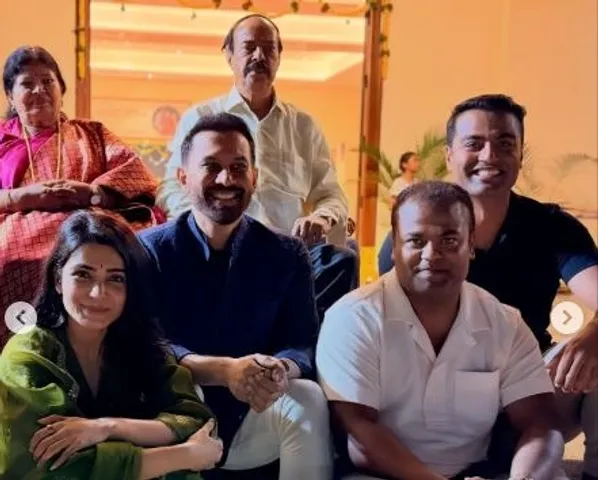 Samantha celebrates Diwali with ‘rumoured boyfriend’ Raj Nidimoru, shares pics