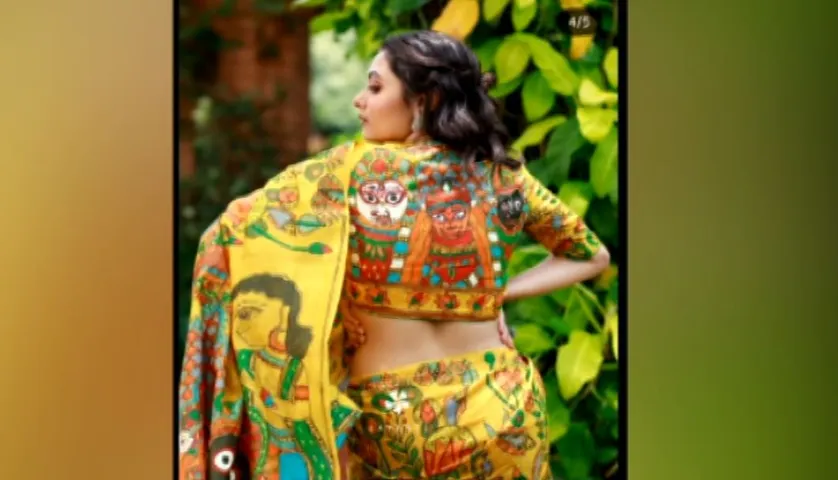 Fury over saree depicting Lord Jagannath and His Siblings in Odisha; calls grow for action against designer