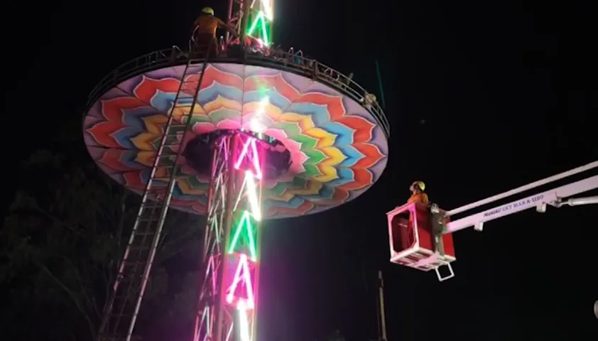 Major scare at Keonjhar fair as joyride stuck midair, 25 persons rescued safely