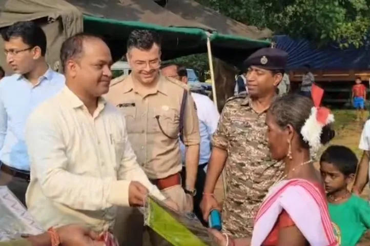 CRPF camp inaugurated, National flag hoisted at Maoist-hit Langalkata in Sundargarh