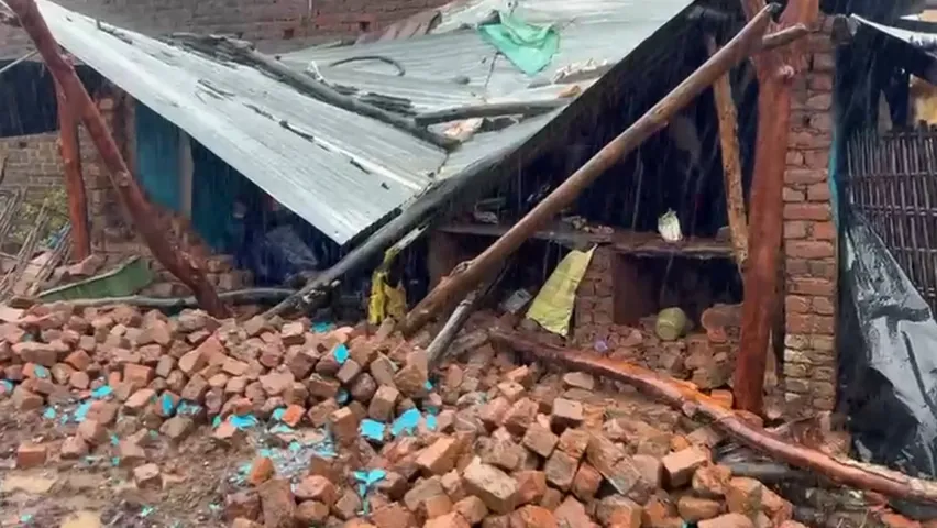 Cyclone ‘Montha’ impact: House collapses, 1 injured in Odisha’s Gajapati