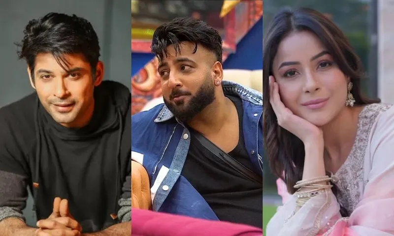 Sidharth Shukla, Shehbaz Badesha & Shehnaaz Gill