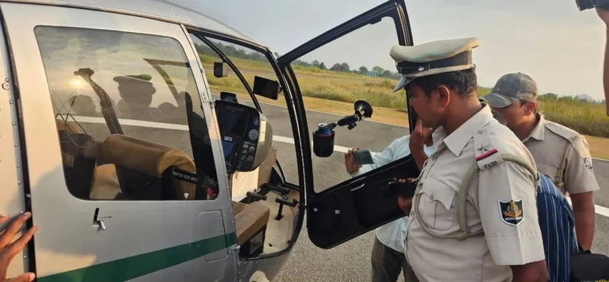 BJP MP Baijayant Panda’s helicopter checked as Model Code of Conduct comes into force in Nuapada