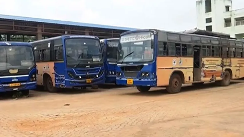 OSRTC buses in Jeypore
