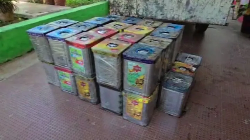 Stolen 150 tins of edible oil seized in Odisha's Bolangir, six detained