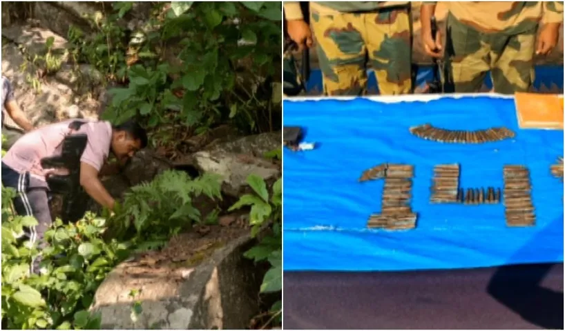 Huge cache of explosives recovered