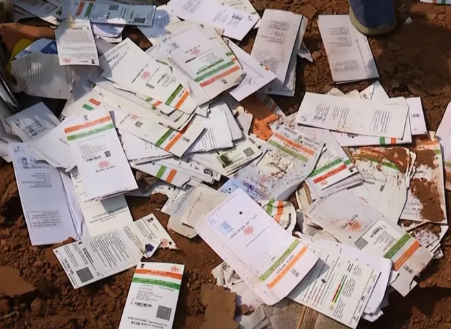 Salia Sahi eviction drive in Bhubaneswar: Concerns over recovery of hundreds of Aadhaar cards from a house