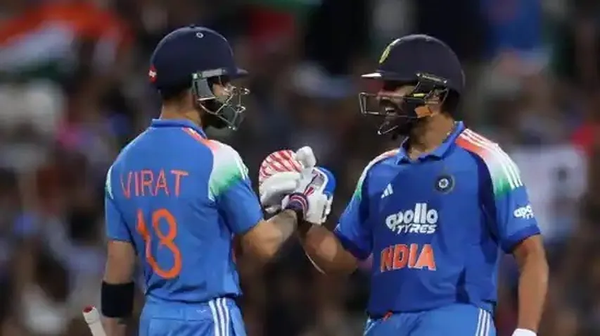Virat Kohli and Rohit Sharma