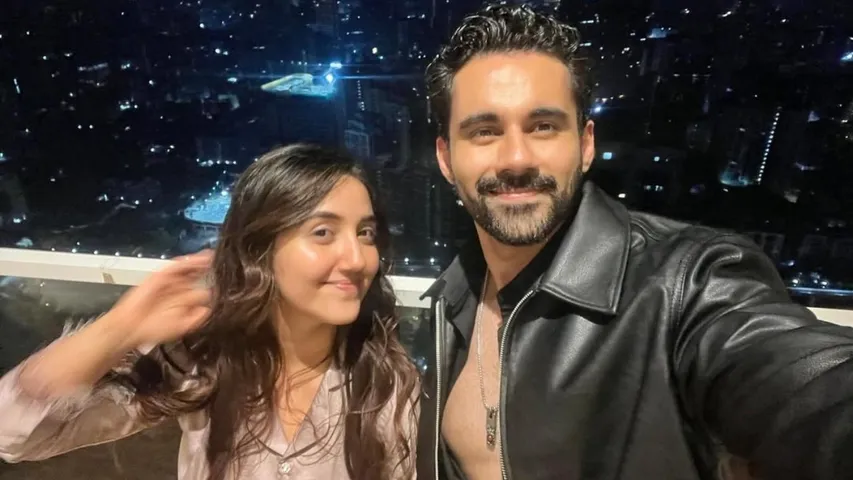 Ashnoor Kaur with Abhishek Bajaj