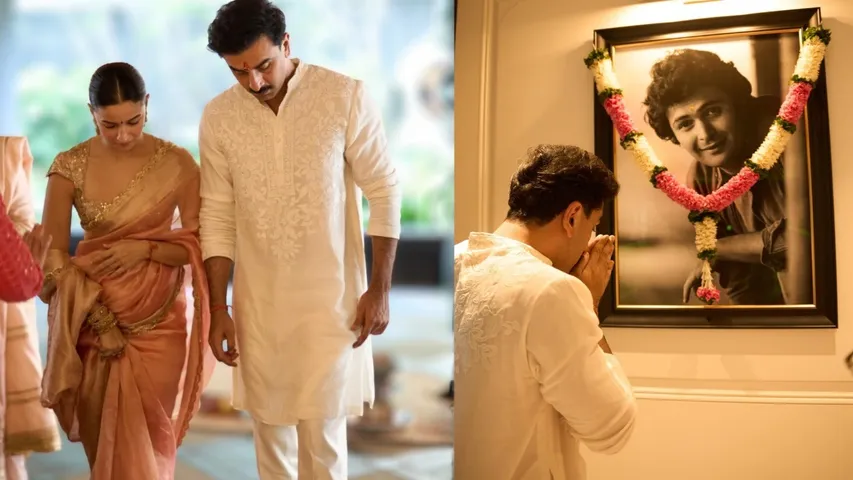 Alia Bhatt shares unseen pics of Raha’s birthday and Ranbir Kapoor’s emotional Griha Pravesh ceremony