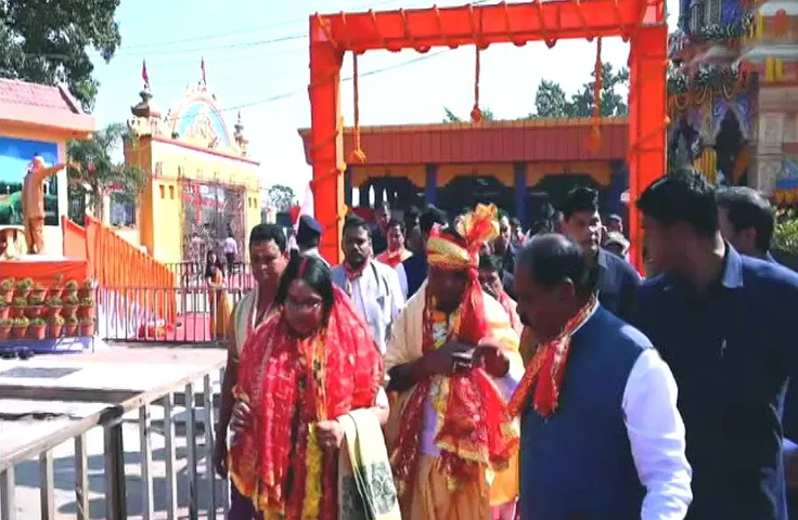 Odisha CM lays foundation for Ghatagaon Tarini Temple development project worth over Rs 300 Crore