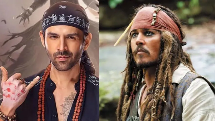 Kartik Aaryan meets Johnny Depp: Rooh Baba-Jack Sparrow crossover sends internet into frenzy