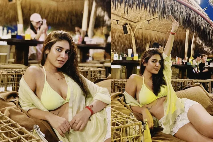 Priya Prakash Varrier’s Goa look in vibrant yellow dress sets Instagram on fire