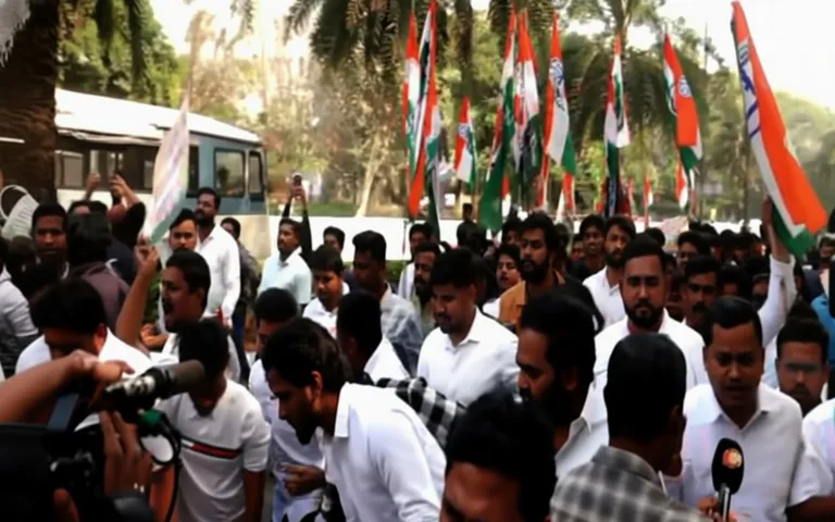 Dhauli minor girl’s gang-rape: Youth Congress attempts to gherao Odisha CM’s residence, resorts to egg pelting in Bhubaneswar