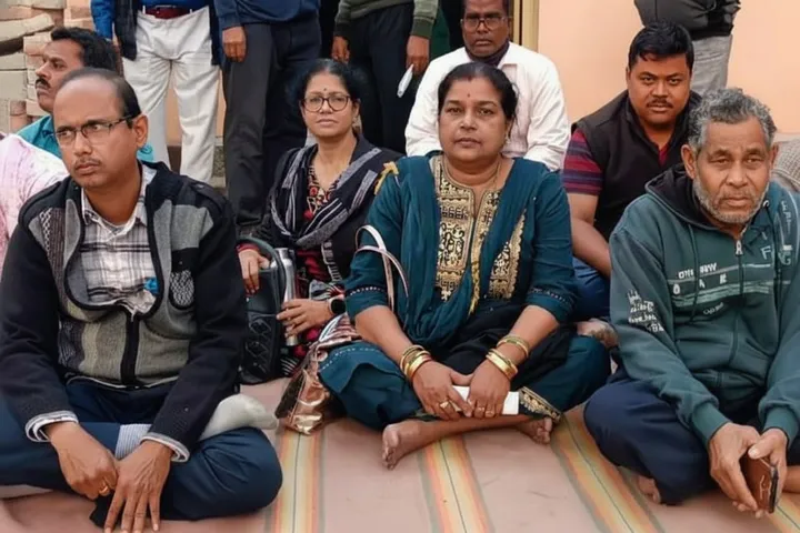 Teachers Protest in Bhadrak