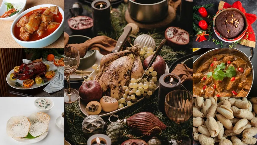 Traditional Indian Christmas dishes