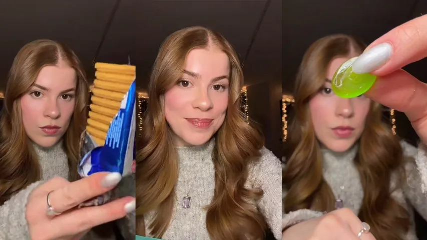 Iconic Indian snacks leave American vlogger delightfully surprised in first taste test, watch