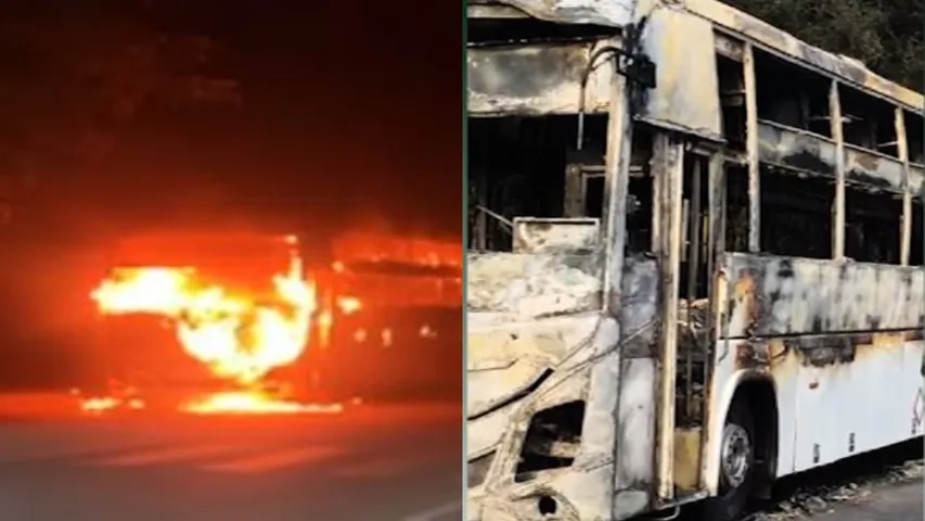 Passenger bus worth Rs 2 crore set ablaze in Rourkela