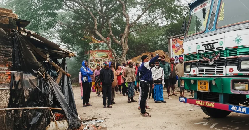 Truck following Google Maps strays into village, rams house in Odisha’s Bhadrak