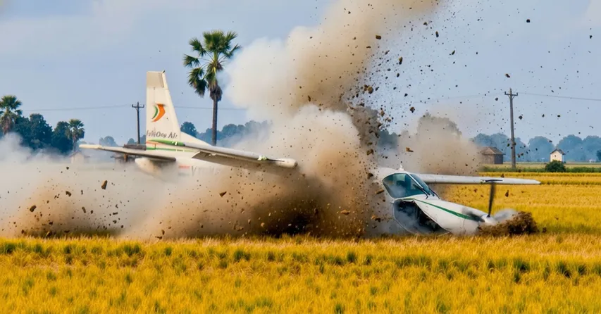 Aircraft ‘crash’ in Rourkela