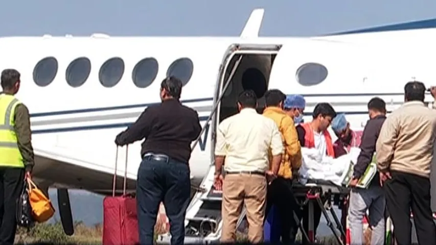 Chartered aircraft crash in Rourkela: Patients air lifted