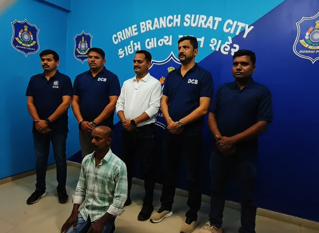Fugitive Odisha Man Arrested By Surat Police In Double Murder Case