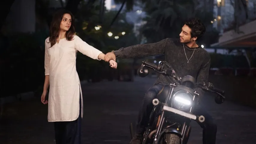 Ahaan Panday and Aneet Padda