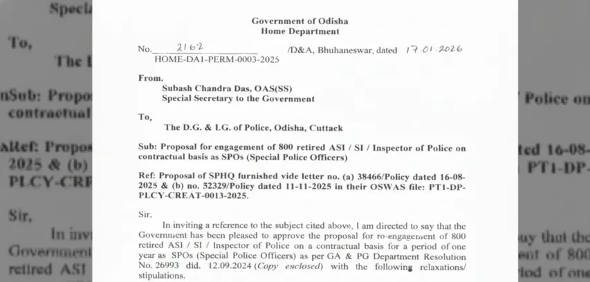Odisha to reappoint 800 retired police officers