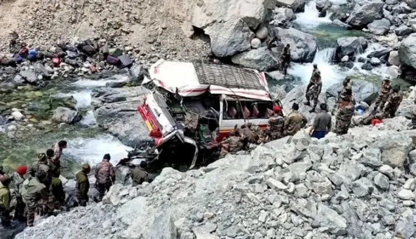 Accident in Jammu and Kashmir