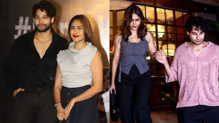 Mrunal Thakur and Siddhant Chaturvedi