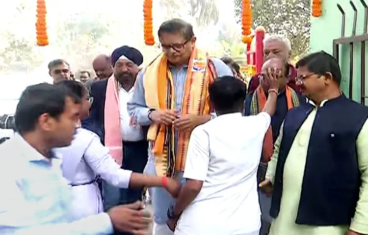 Kendrapara MP Baijayant Panda inaugurates digital learning initiative through smart TV