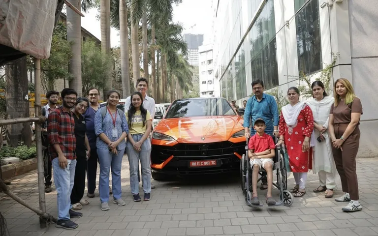Cancer to dream car: Lamborghini fulfils dream of 11-year-old Mumbai patient